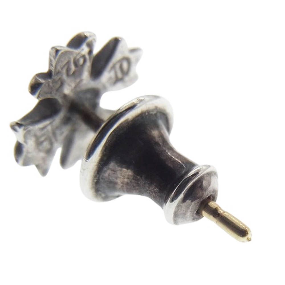 クロムハーツ CHプラススタッドピアス インボイス原本付き クロム