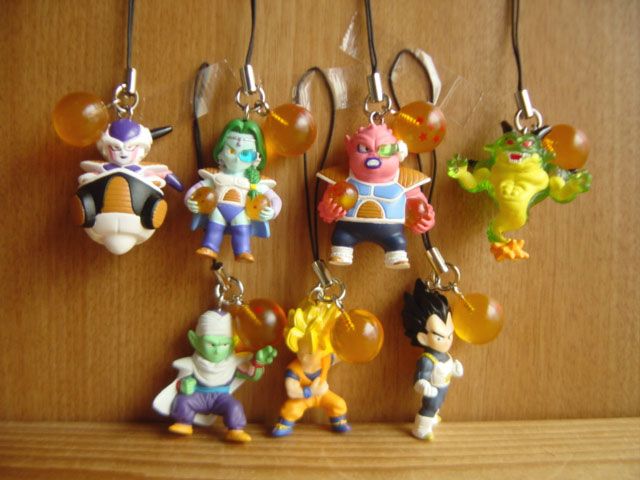 Fdd21AZ　ドラゴンボール改DBキャラストラップ8全7種