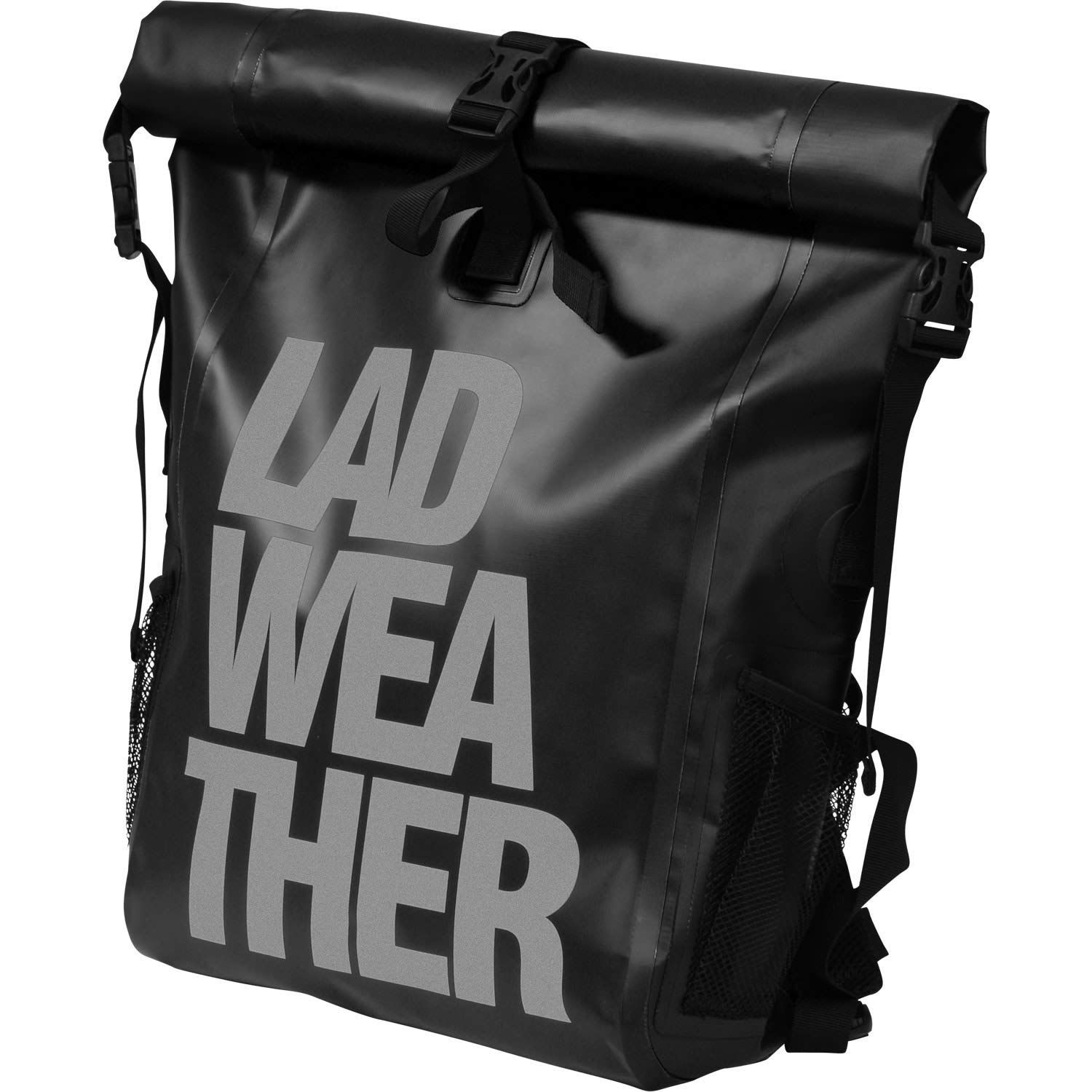 Color:ブラック/グレー [ラドウェザー] 防水バッグ 完全防水 リュック 防水 25L メンズ スポーツバッグ