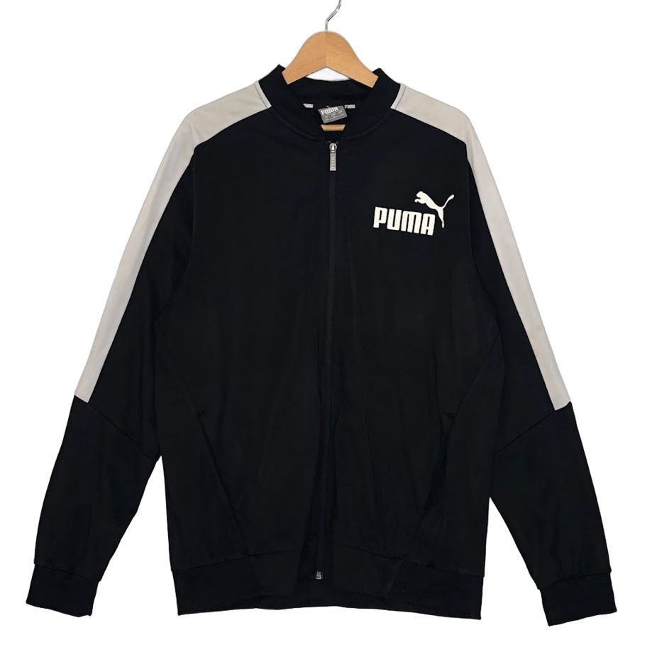 美品 PUMA プーマ BANGKOK トラックジャケット ジャージ 総柄 L Puma プーマ トラックジャケット ジャージ フロントプリント