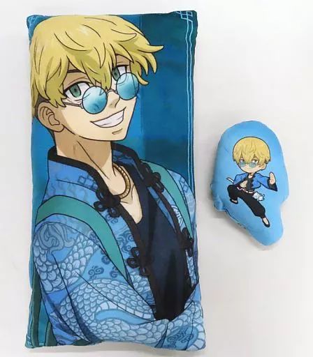 クッション・抱き枕・本体　松野千冬 クッションセット(2個組) チャイナVer. 「東京リベンジャーズ」 中古】クッション・抱き枕・本体 松野千冬 クッションセット(2個