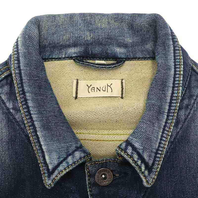 ヤヌーク YANUK DENIT ニットジャケット デニムジャケット