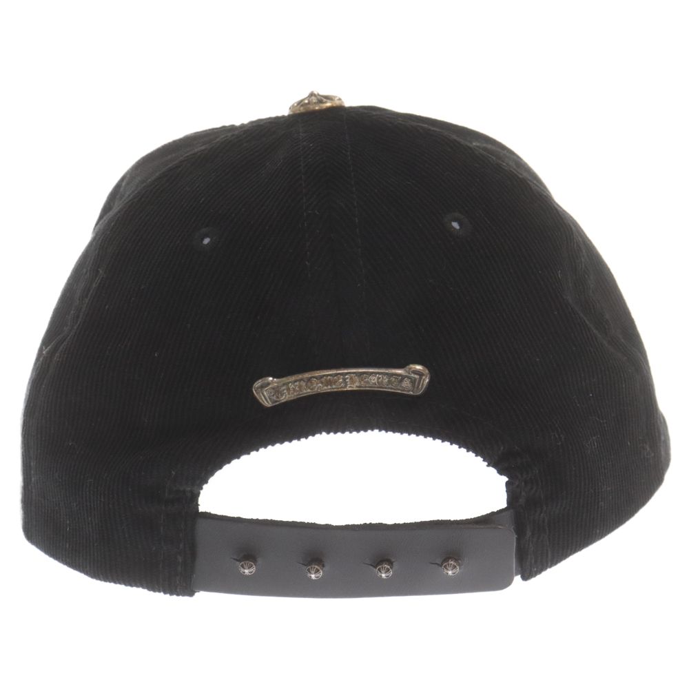 CHROME HEARTS (クロムハーツ) ダガー装飾 コーデュロイキャップ 帽子 