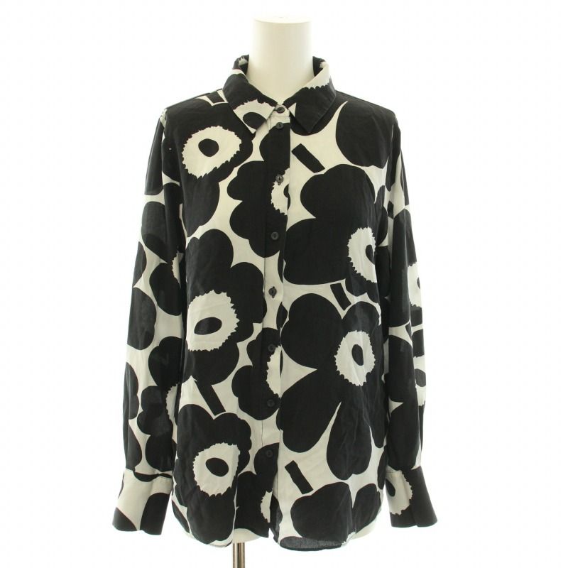 marimekkoマリメッコ⭐ウニッコ 長袖シャツブラウス34 marimekko