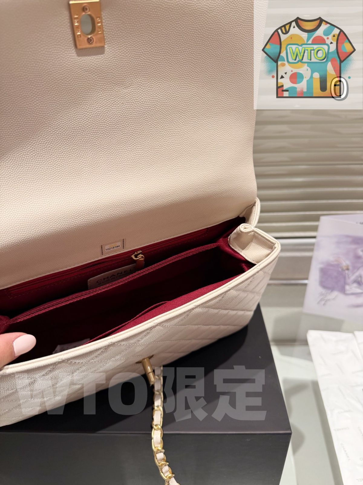 本日限定WTO】シャネル ココ ハンドル スモールサイズ 28cm