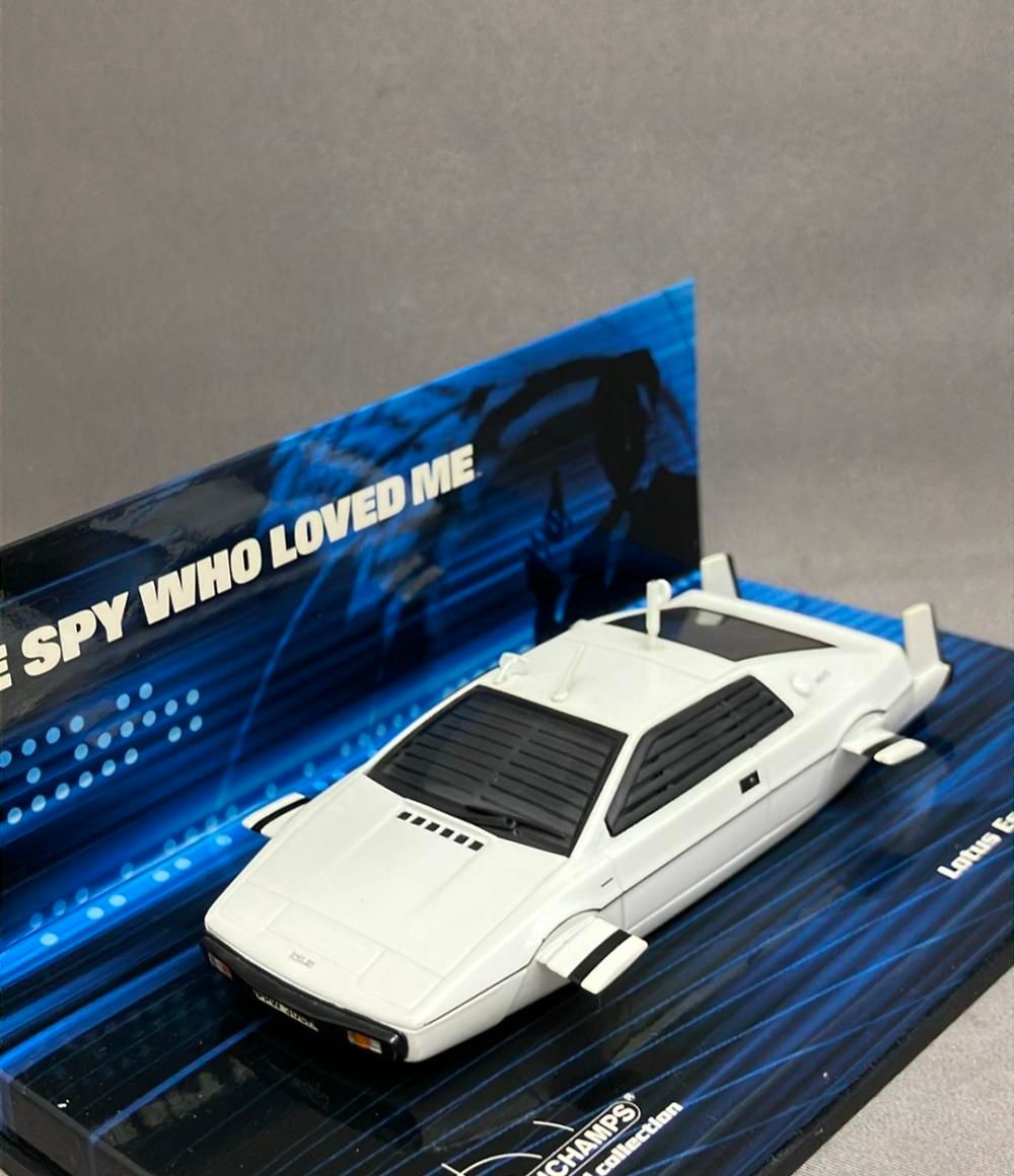 007 私を愛したスパイ ミニカー ロータス・エスプリS1 サブマリン（ホワイト） ミニチャンプス 007 私を愛したスパイ ミニカー ロータス・エスプリS1
