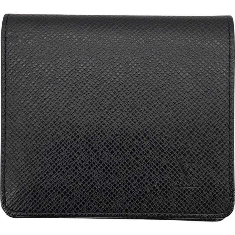 ルイ ヴィトン LOUIS VUITTON ポルトビエ 3カルトクレディ M30452 ブラック タイガ メンズ 二つ折り財布