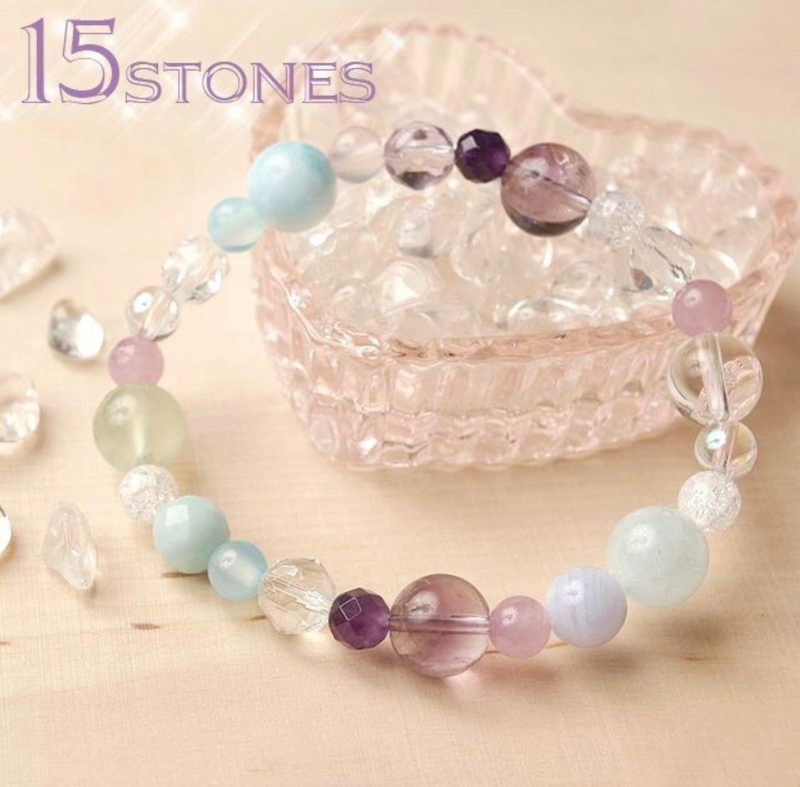 2本組]パワーアップ 波動ブレスレット（BK/G 170mm) 2本組]パワー