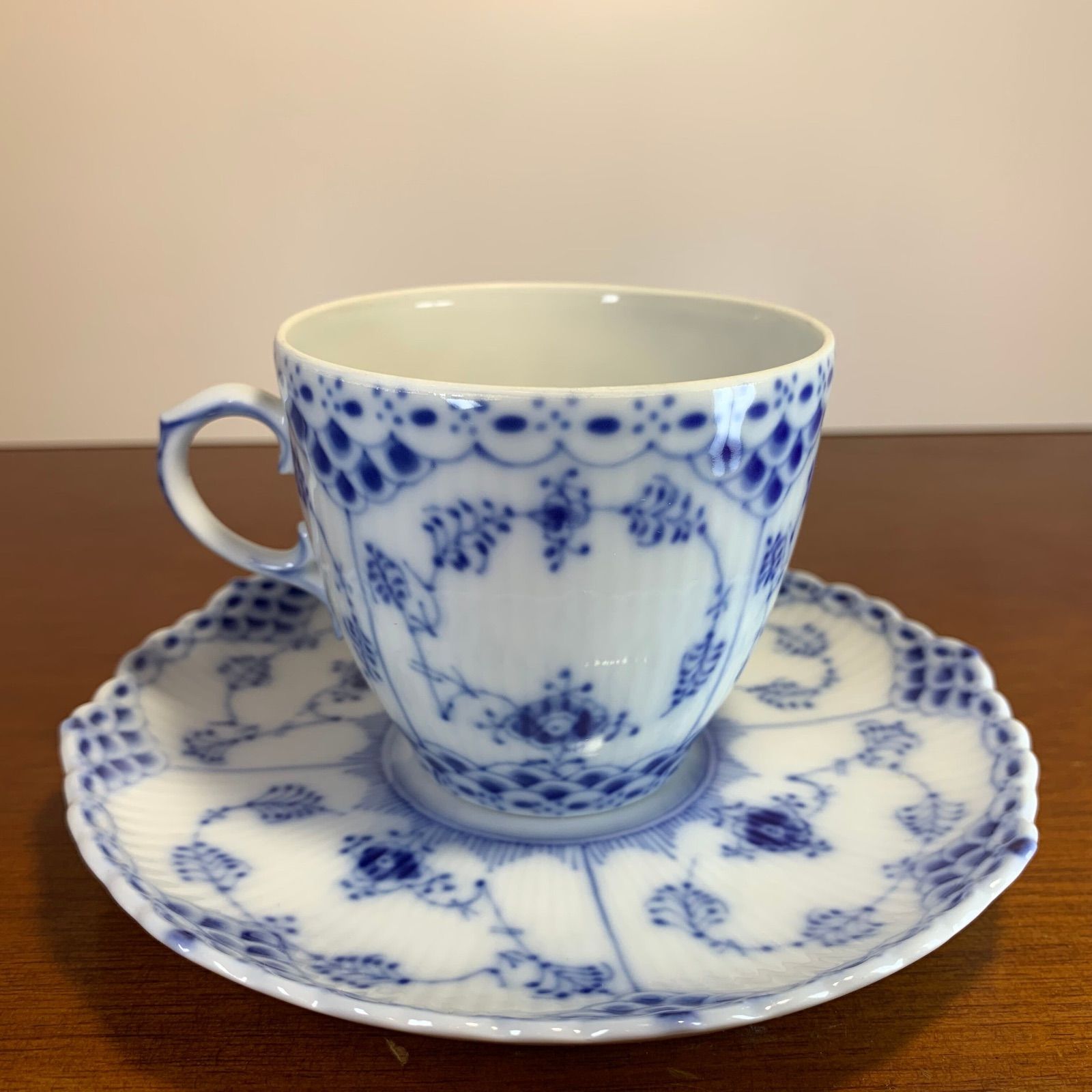 ロイヤルコペンハーゲン（Royal Copenhagen）カップ＆ソーサー ブルー 