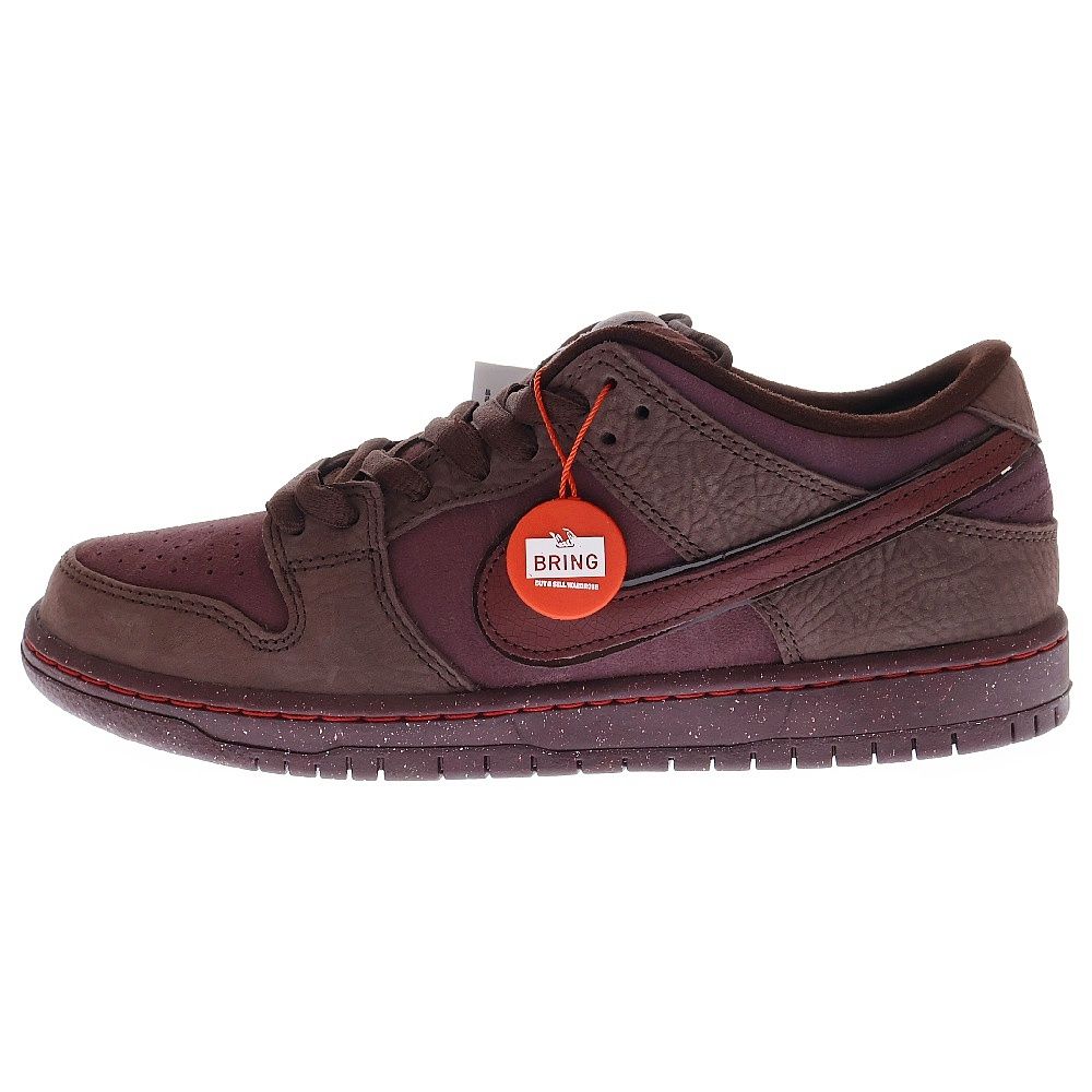 NIKE SB (ナイキエスビー) DUNK LOW PRM CITY OF LOVE BURGUNDY FN0619-600 ダンク シティ オブ ラブ バーガンディ ローカットスニーカー ボルドー US9.5/27.5cm