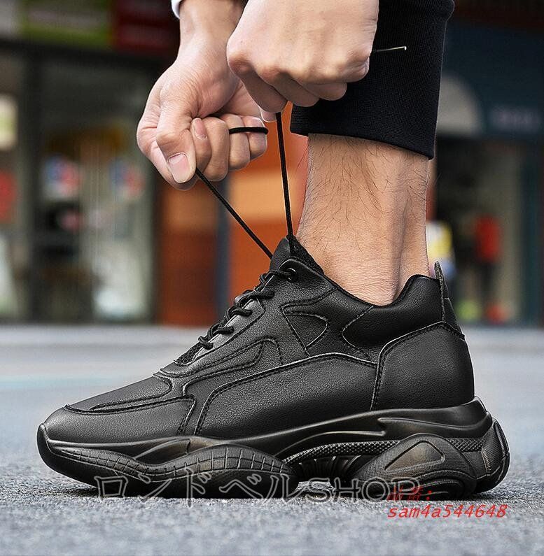 メンズ スニーカー カジュアル 厚底 防水 6 通勤 スポーツ 歩きやすい 身長UP 軽量 耐久性 通学 滑りにくい ランニング 背が高くなる 8 CMUP am 4 a 544648