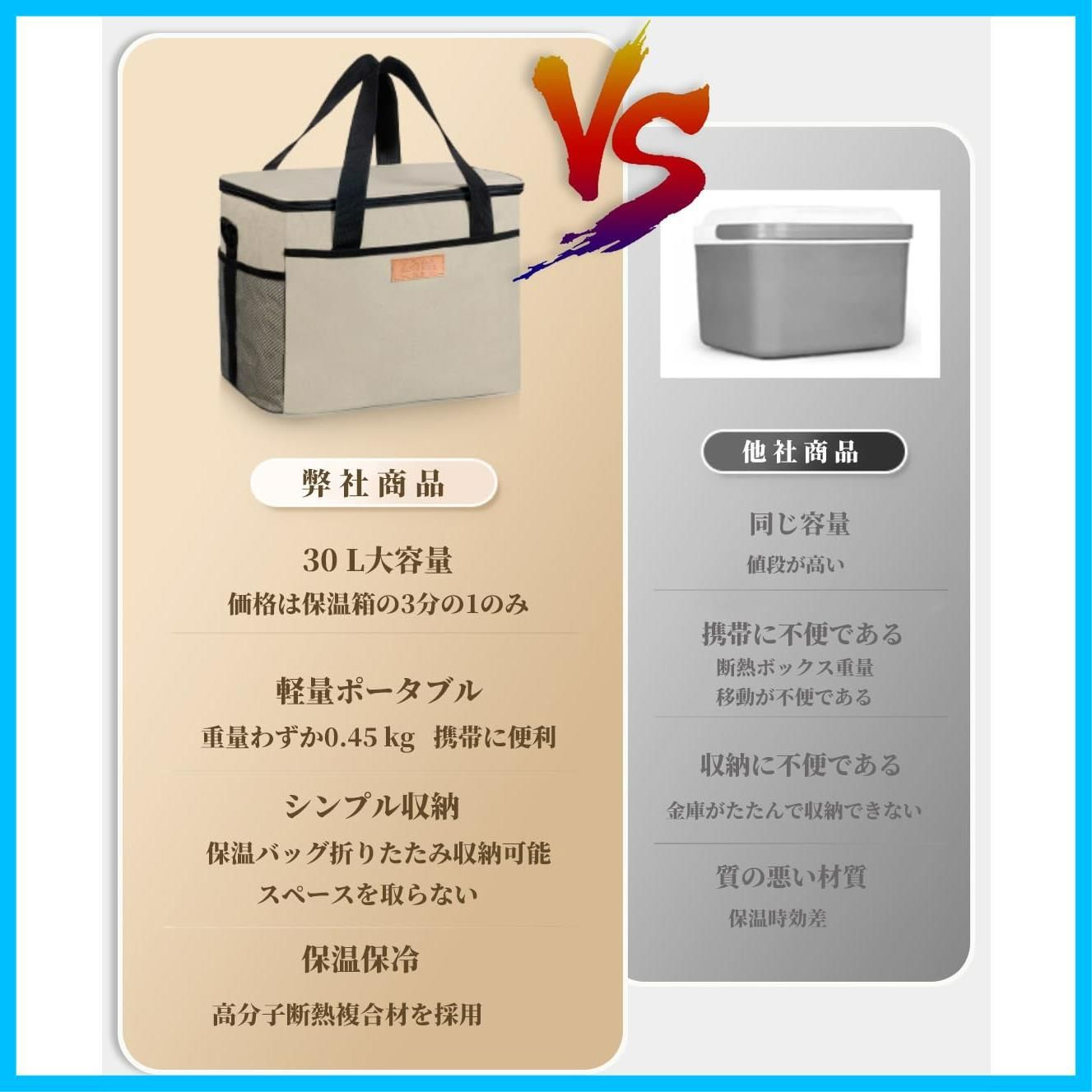 人気商品】業務用 折畳み 大容量 保冷バッグ 保冷バッグ 10リットル 10リットル 高性能 折りたたみ 大型 クーラーボックス クーラーボックス  【10L/20L/30Lキャンプ用品】 保冷力最強 小型 FTBOL - メルカリ