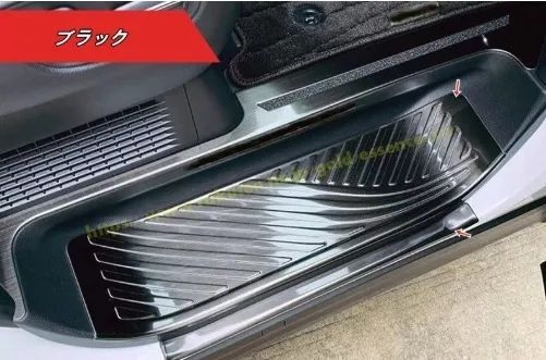 レクサス LM300h LM500h 用 ステンレス スカッフプレートカバー 外側用 6P 3色可選 FFCRYSTALESIA_COM