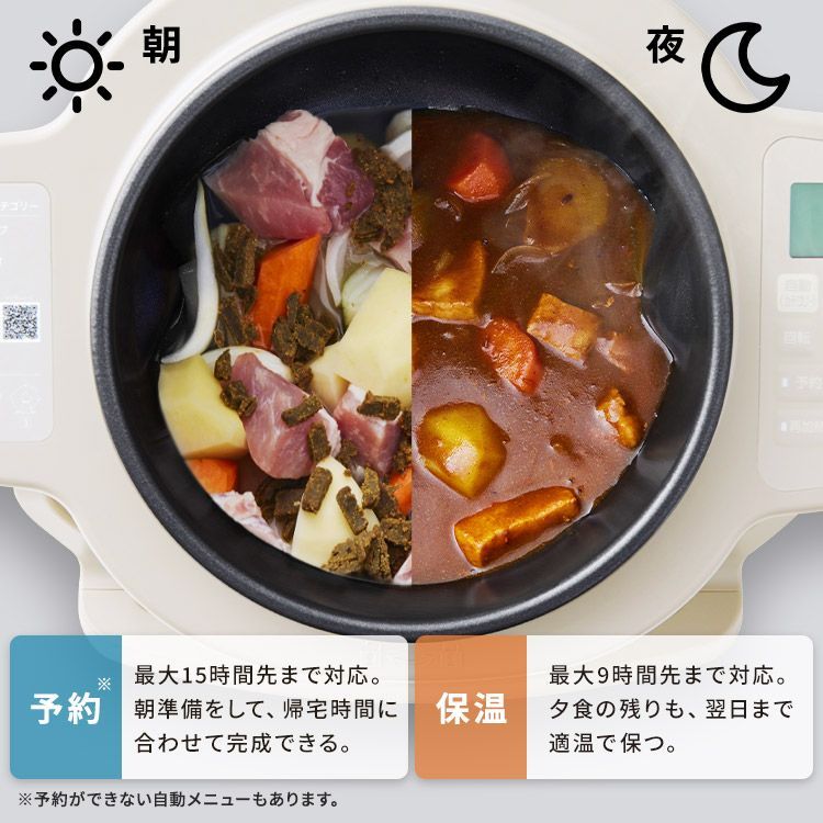 自動調理器 1台11役