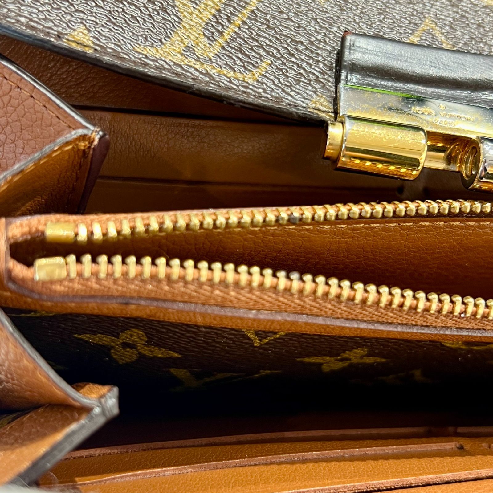 ルイヴィトン LOUIS VUITTON モノグラム オロール ポルトフォイユ