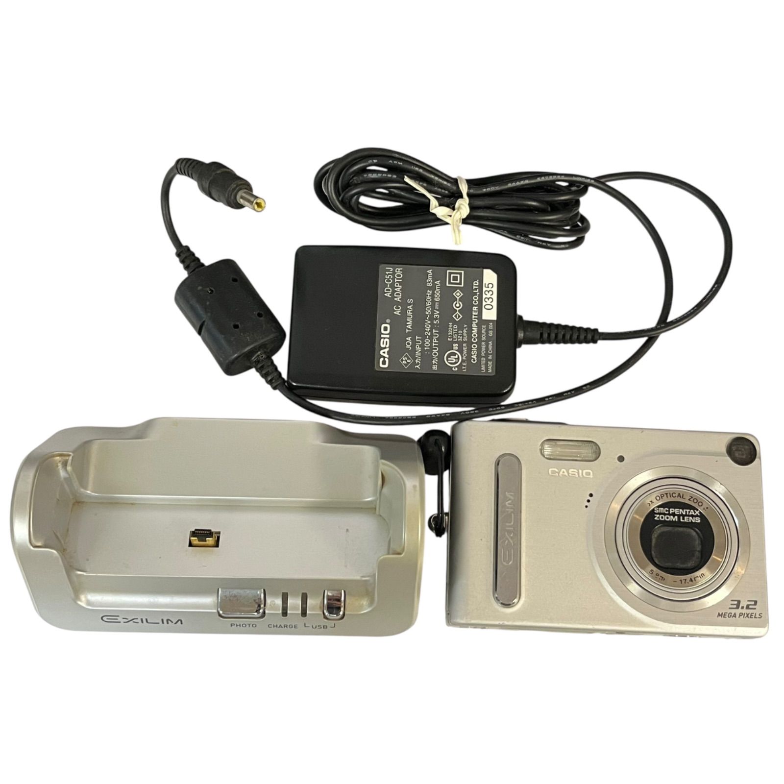 CASIO 【中古品】(※動作未確認) デジタルカメラ カシオ CASIO EXILIM 
