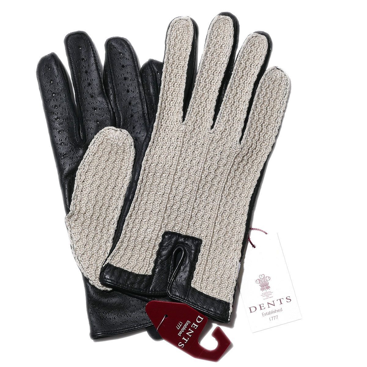 DENTS ドライビンググローブ レザー Sサイズ 5-1011 デンツ DENTS デンツ ドライビング グローブ 5-1011 Navy Tanメンズ