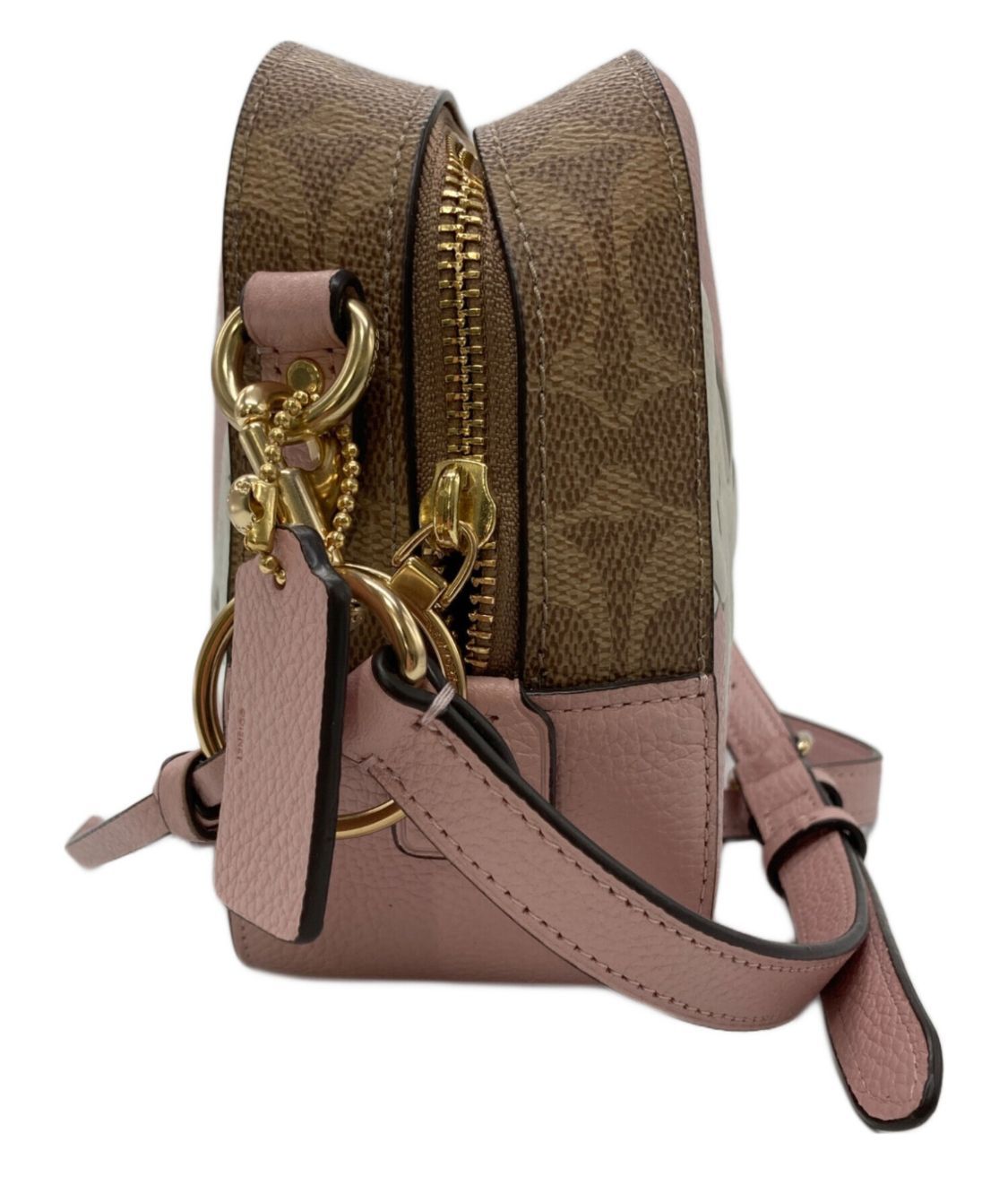 COACH ディズニーコラボ 101匹わんちゃん ショルダーバッグ COACH コーチ ショルダーバッグ 91125 レザー/PVC 101匹わんちゃん