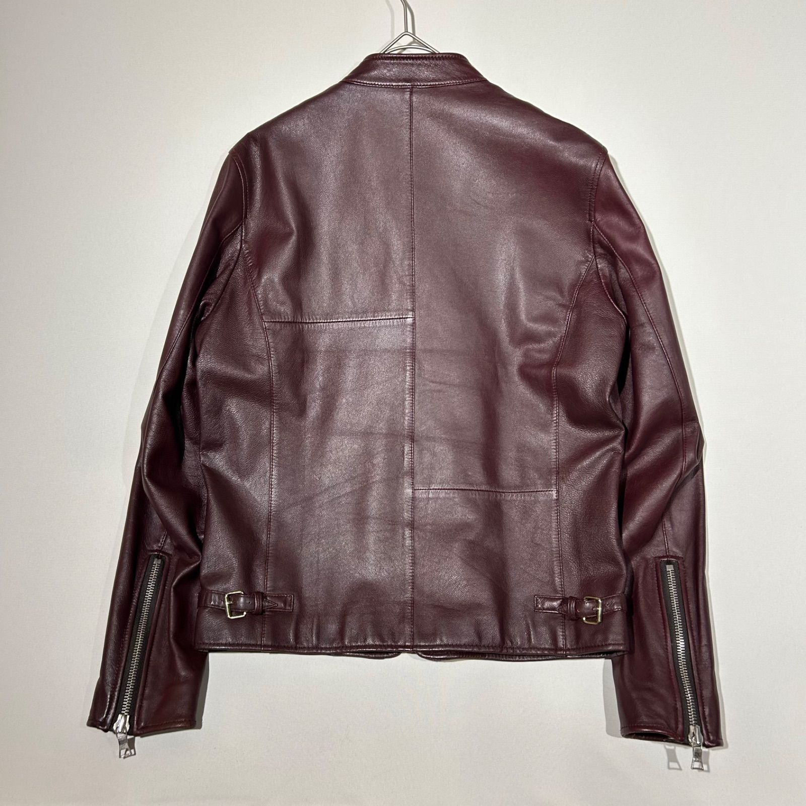 PSポールスミス PS Paul Smith シングルライダースジャケット ゴート