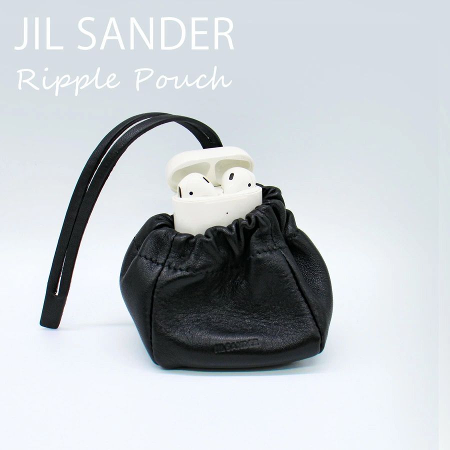 【新品未使用】ジルサンダー/JIL SANDER \"RIPPLE POUCH\" 新品未使用】JIL SANDER RIPPLE POUCH - メルカリ