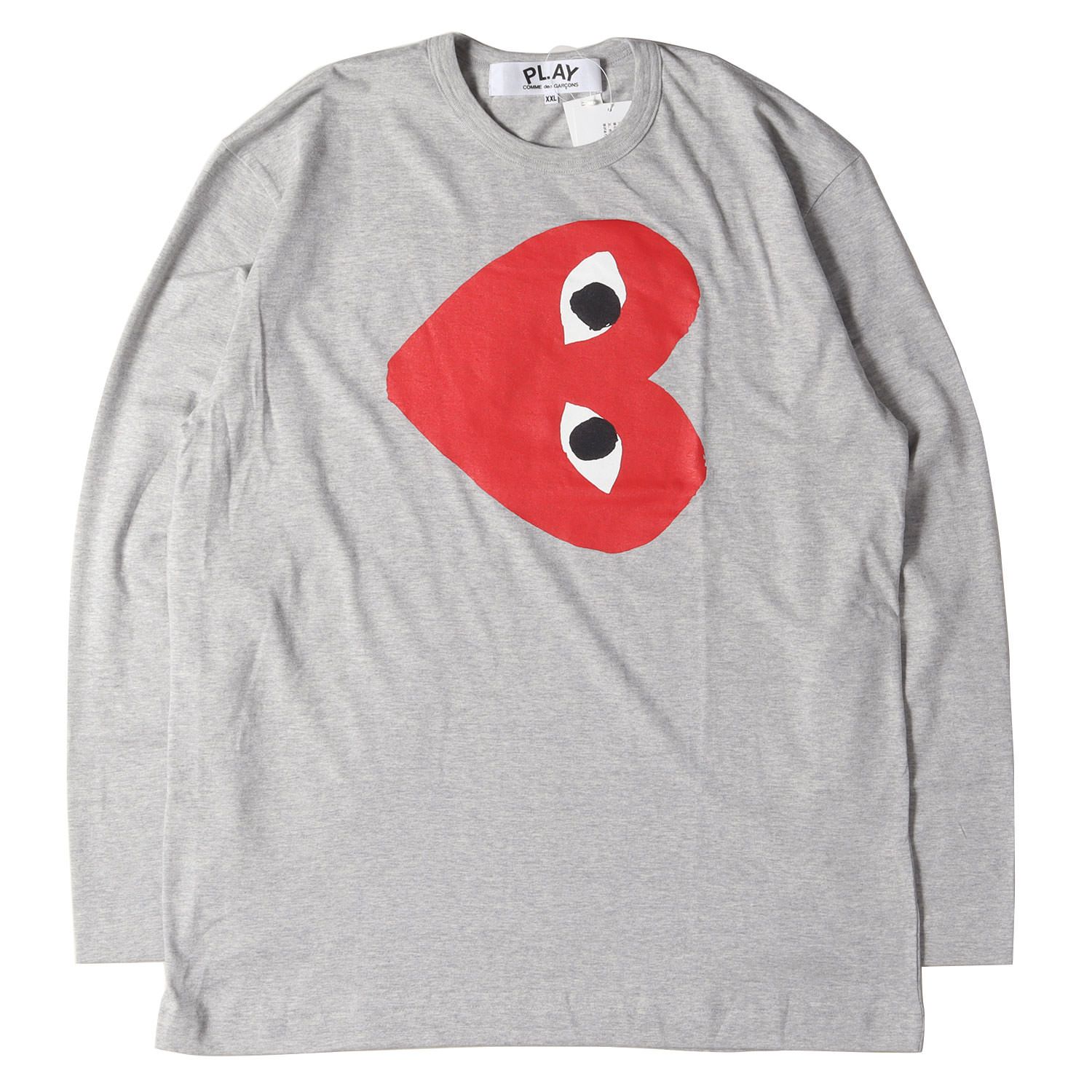 新品 COMME des GARCONS コムデギャルソン Tシャツ サイズ:XXL ハート 