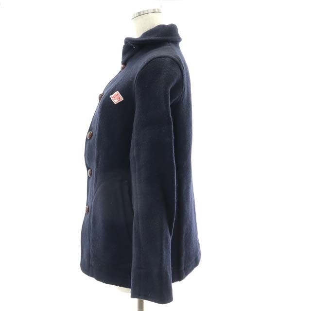 DANTON ダントン ウールモッサ ノーカラージャケット36ネイビー 楽天市場】ダントン/DANTON ウールモッサカラーレスジャケット