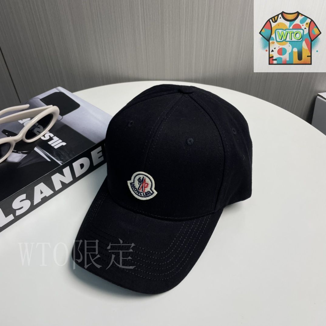 国内発送★MONCLER★ロゴ ハット 新品 未使用 MONCLER モンクレール バケットハット ロゴ