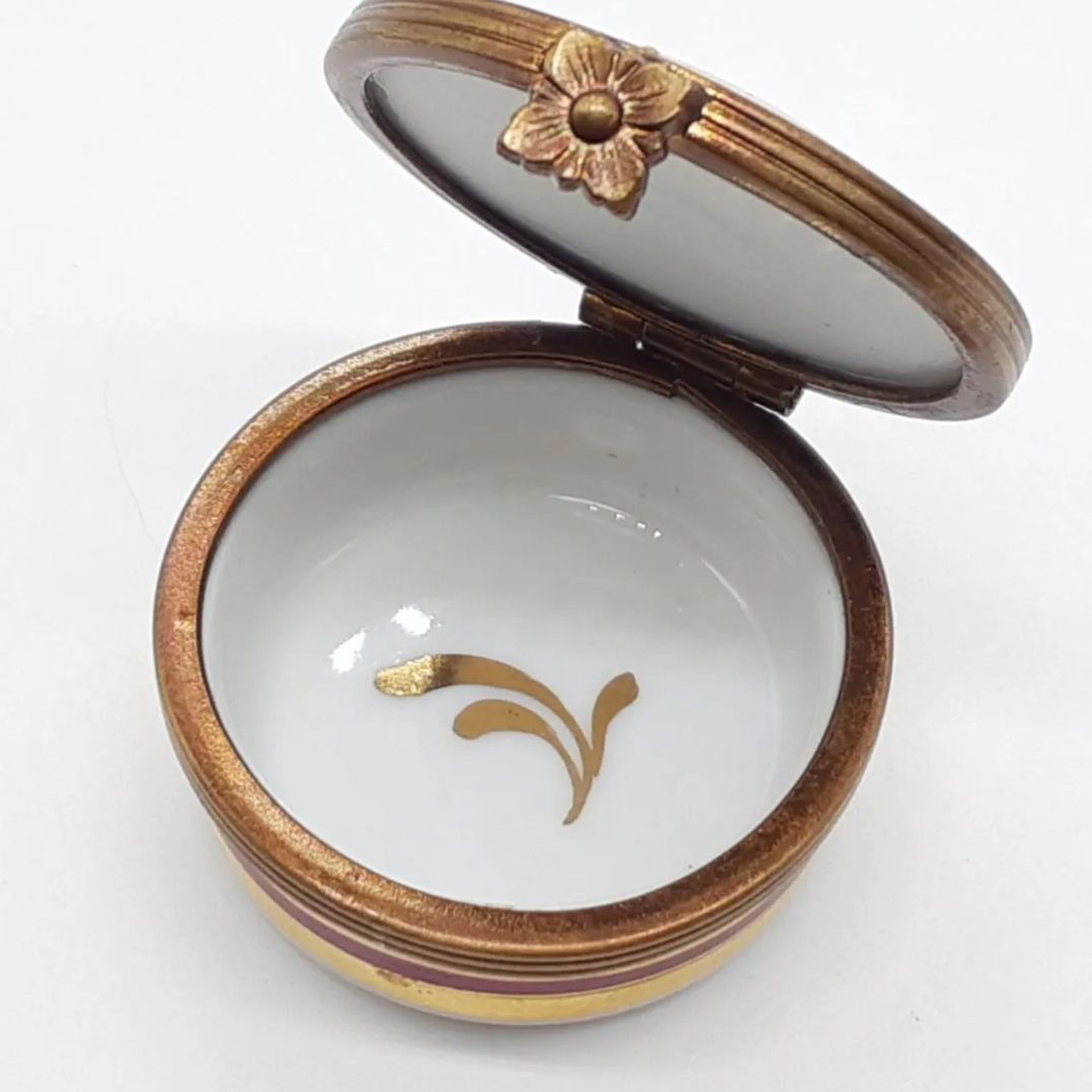 LIMOGES リモージュボックス フランス エナメル ハンドペイント
