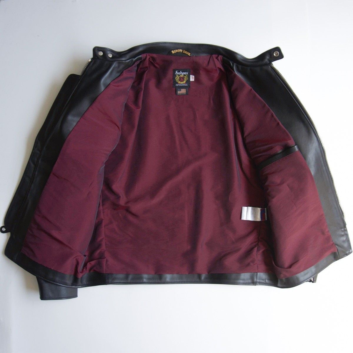 Schott ピーコート（ライダース風） XLアメリカ製 楽天市場】【最短即日発送】ポイント10倍！Schott ショット USA