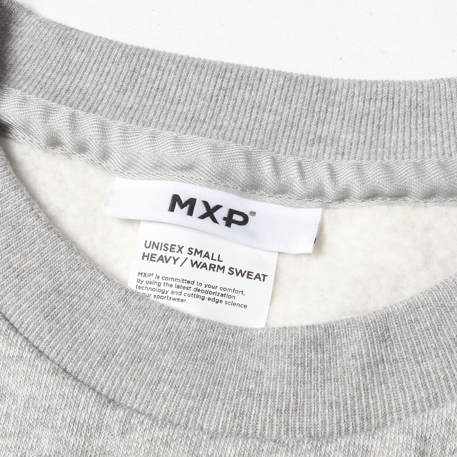 新品 MXP スウェット サイズ:UNISEX S 21AW ヘビー ウォーム ラグラン スウェットシャツ HEAVY WARM SWEAT LONG  SLEEVE CREW ヘザーグレー トップス トレーナー 日本製【メンズ】 - メルカリ