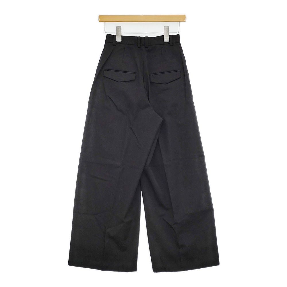 ATON COMPACT WOOL ツータックワイドパンツ 定価48400円 サイズ00  