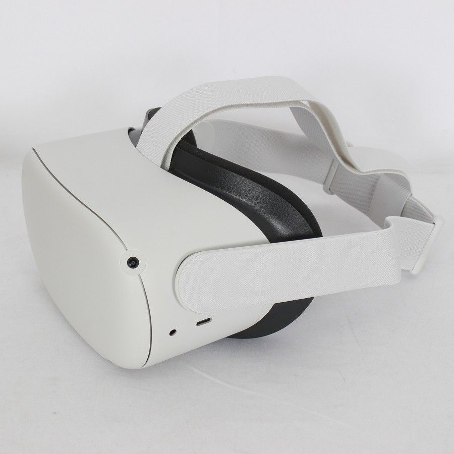 【美品】 Quest2 128GB VR ヘッドマウントディスプレイ ヘッドセット オキュラスクエスト2 899-00183-02  メタ 本体 美品】Oculus Quest2 128GB VR ヘッドマウントディスプレイ