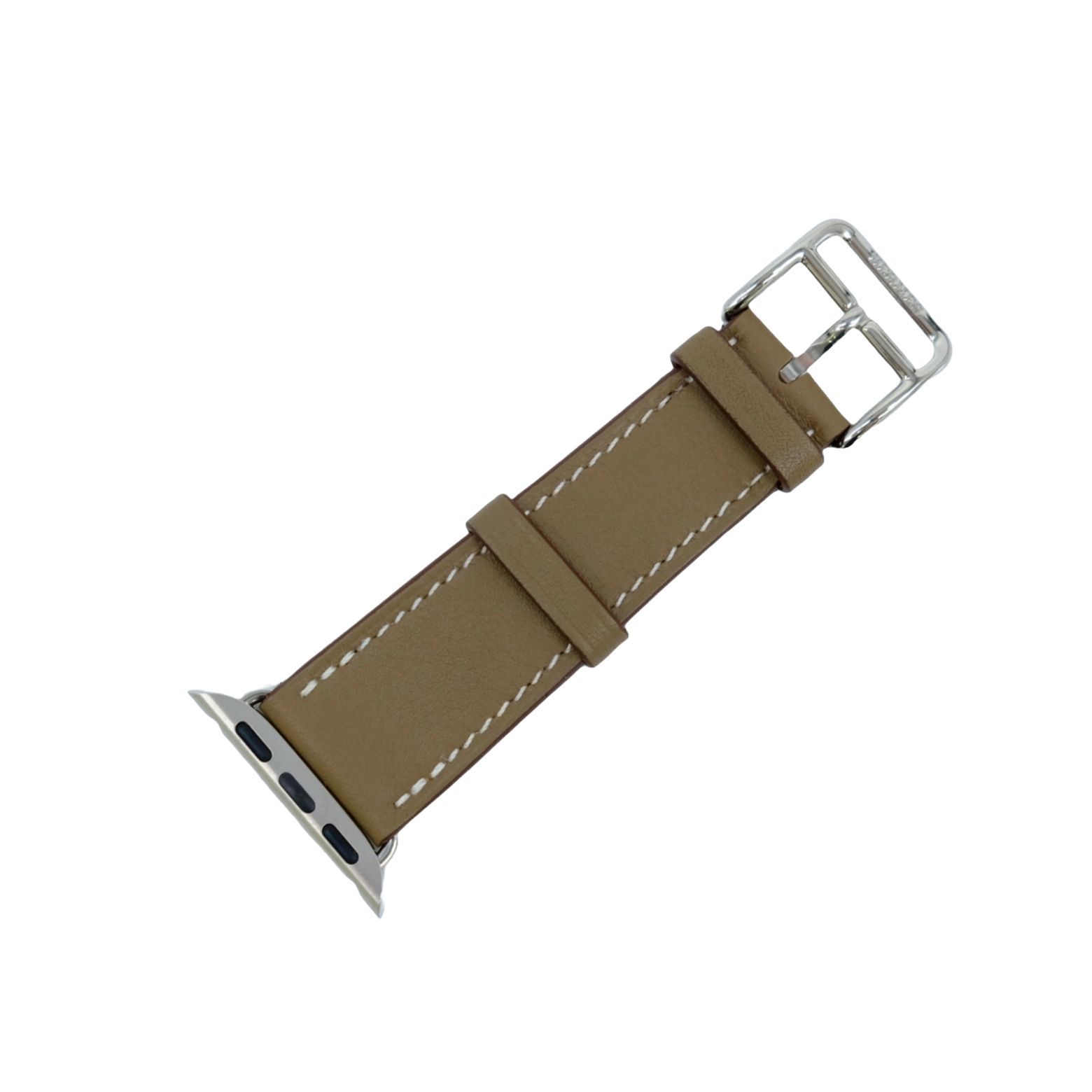 新品未使用】Apple Watch 盛りあがっ HERMESエトゥープ41mm-38mm用