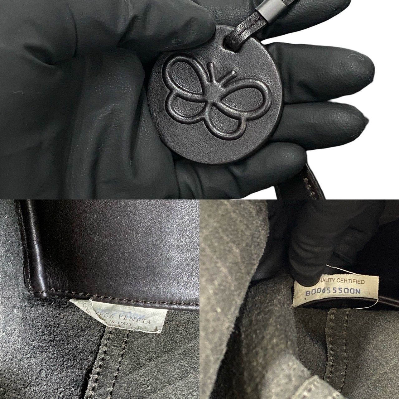極 美品 袋付き BOTTEGA VENETA ボッテガヴェネタ