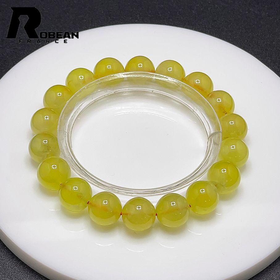 逸品 EU製 定価8万円ROBEAN・ゴールデンプレナイトパワーストーン ブレスレット 天然石 原石 綺麗 お守り 貴重 貴重 幸運 贈り物 ギフト プレゼント2  10.8-11.3mm C603847