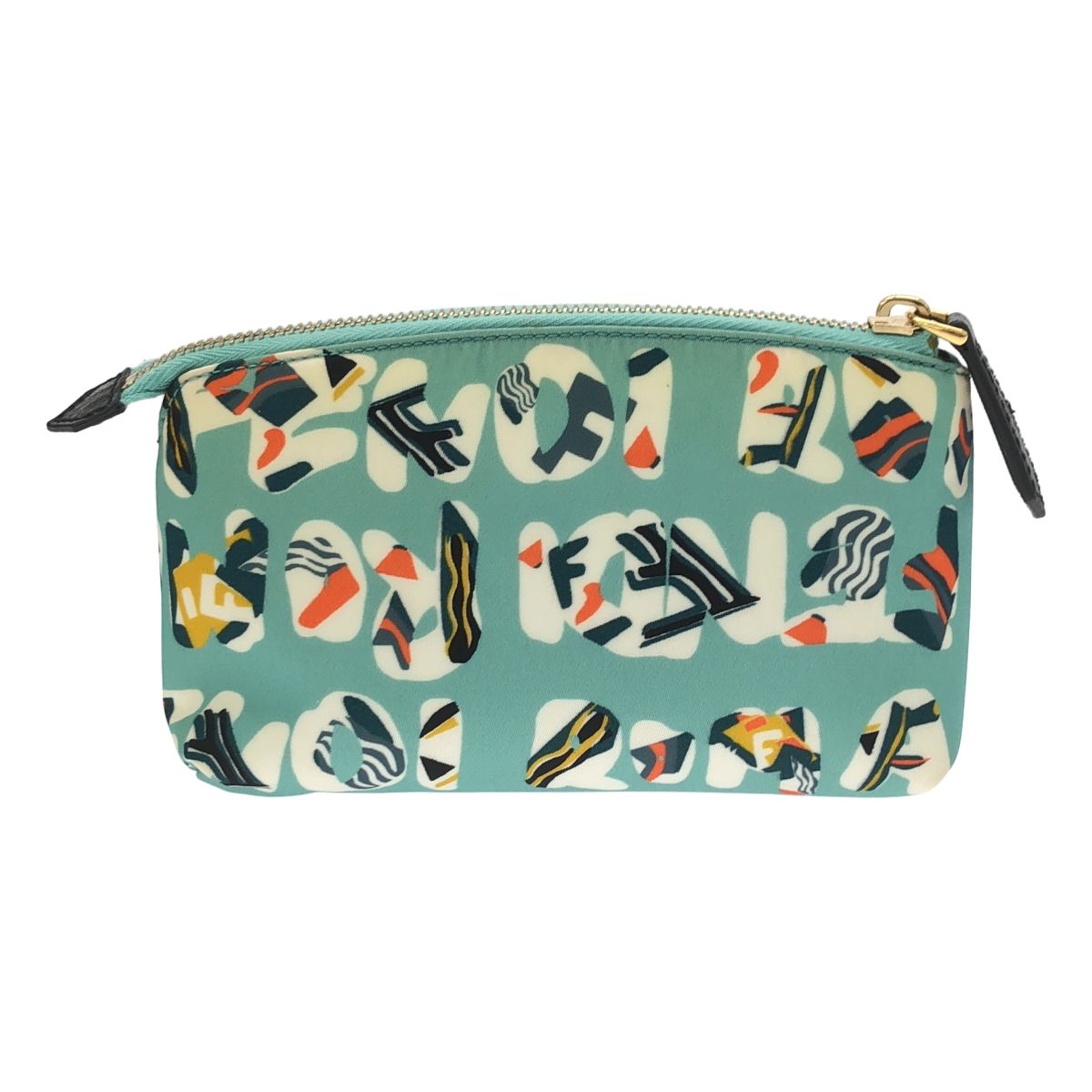 Fendi ロゴプリント ポーチ FENDI フェンディ クラッチバッグ 7N0141 ALWK メンズ ポーチ FF