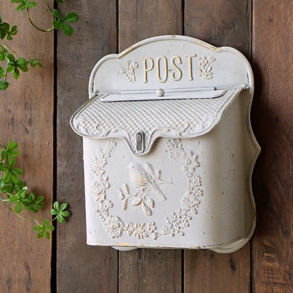 鍵付き ポスト ブリキ アンティーク ヴィンテージ レトロ おしゃれ 壁掛け 鍵付き ポスト ブリキ アンティーク ヴィンテージ レトロ おしゃれ 壁掛け