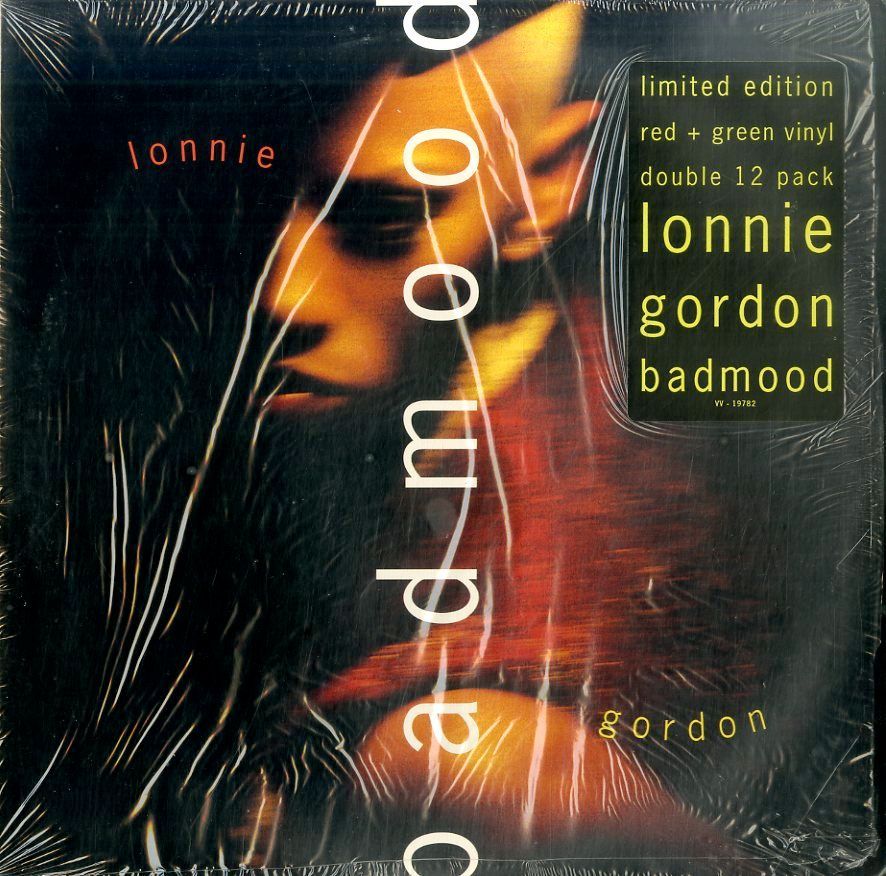 12インチ2枚 / ロニー・ゴードン / Badmood (1993年・US盤・カラー 