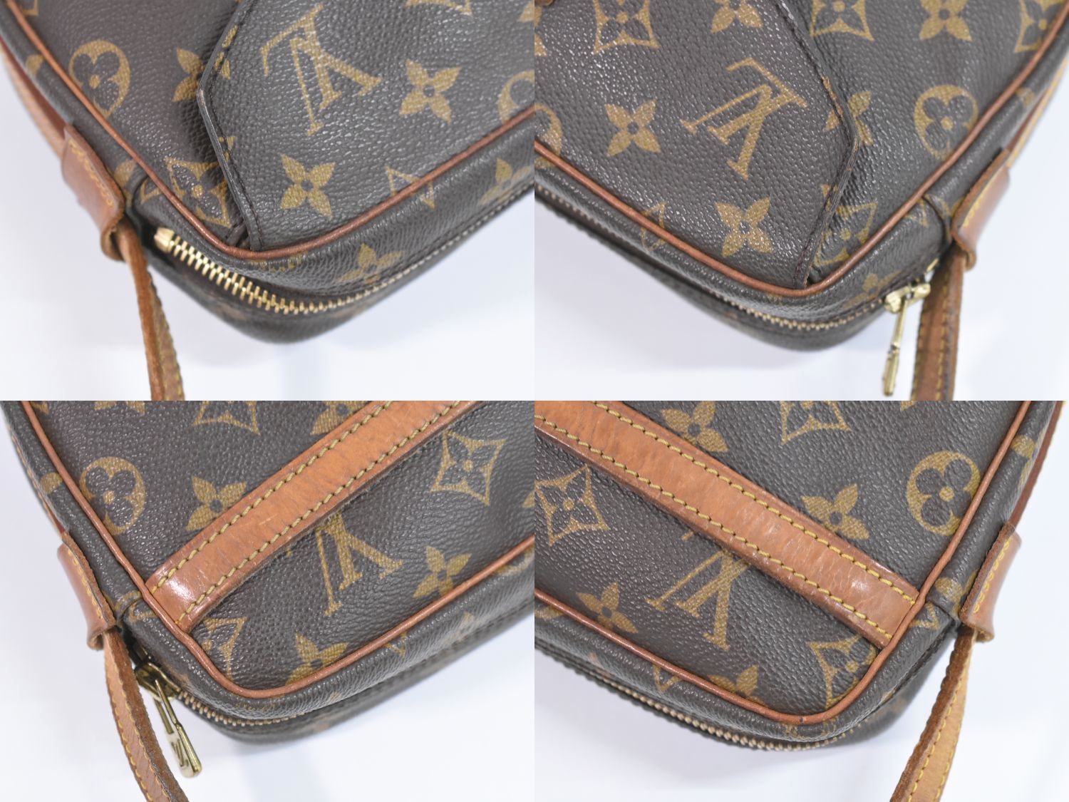 本物 ルイヴィトン LOUIS VUITTON LV ジュヌフィーユ モノグラム ショルダーバッグ ポシェット ブラウン M51226 Jeune  Fille ビトン バッグ ジェンダーレス ジェンダーフリー 中古 【フォロー割】