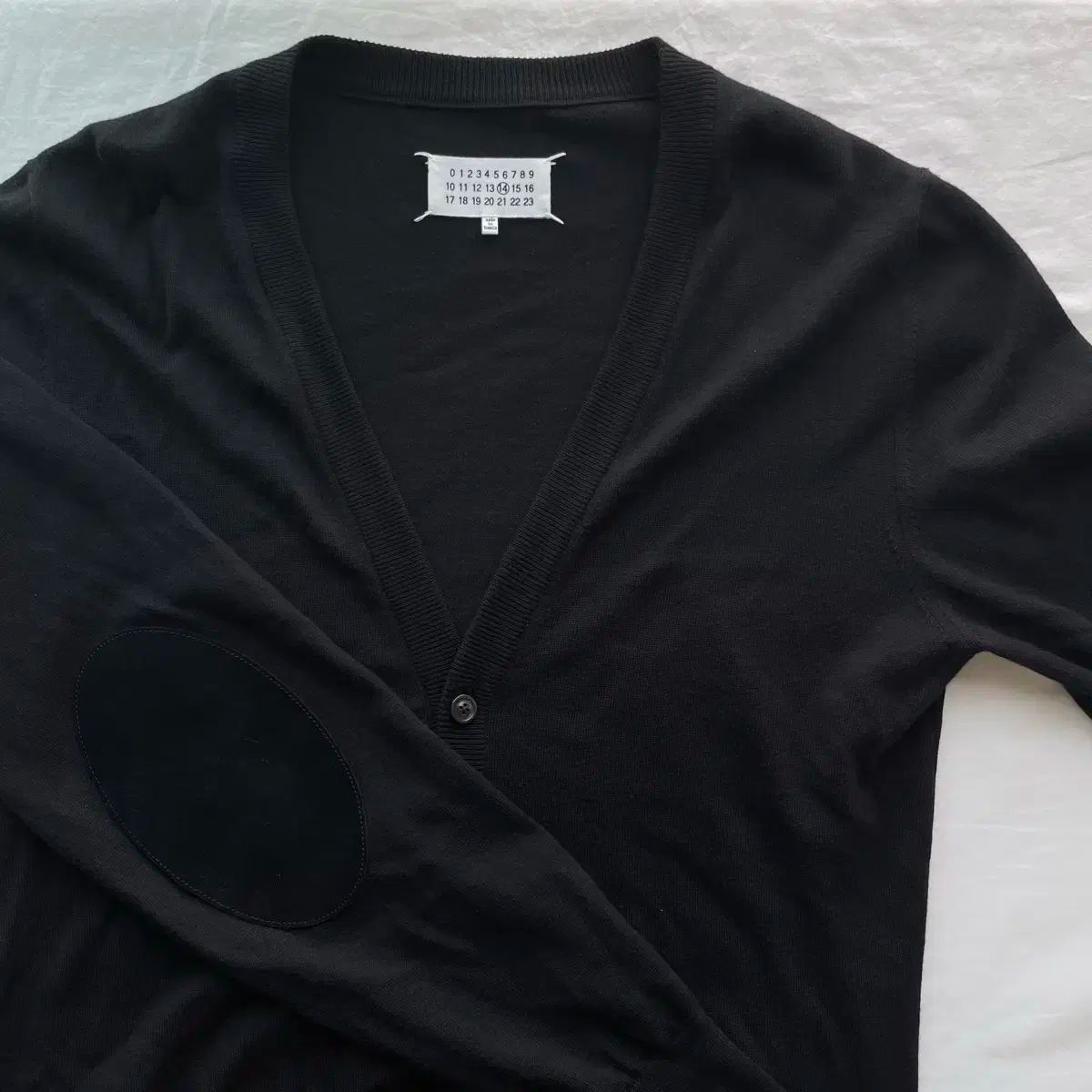 Maison Margiela ブラック カーディガン セーター ニット Maison