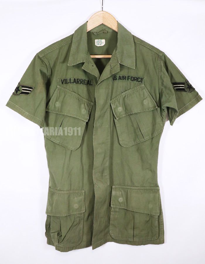 ノンリップ 3rd ジャングルファティーグ L-R 米軍実物 1967年 1967 ジャングルファティーグ 3rd ジャングルファティーグ 3rd 67年 米