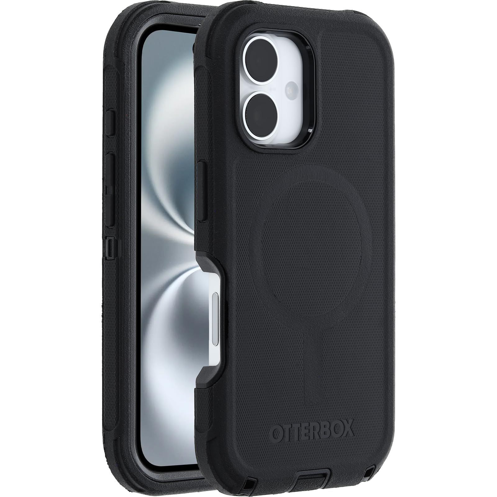 新着商品 米軍MIL規格取得〔オッターボックス〕 Black 16用ケース iPhone MagSafe DEFENDER OtterBox