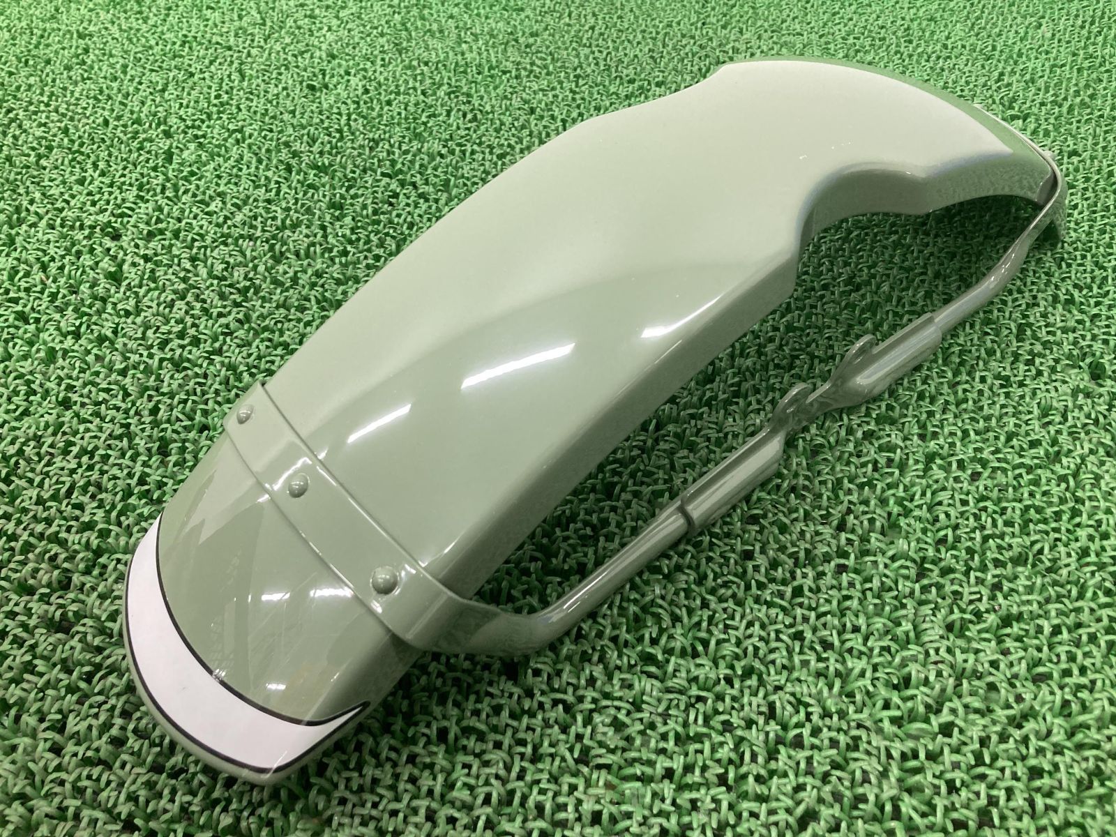 CT125ハンターカブ フロントフェンダー 緑 ホンダ 純正 中古 バイク 部品 JA55 JA65 コンディション良好 品薄 希少品 車検 Genuine