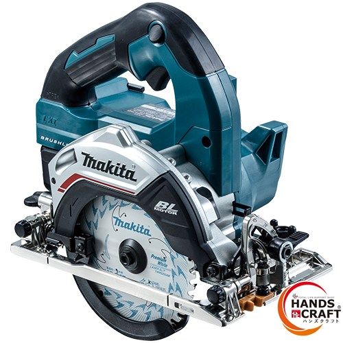 ♭ マキタ makita 125mm 充電式マルノコ HS474DRGX 青 18V6.0Ah バッテリー2個 充電器 ケース ハンズクラフト熊本けやき通り店