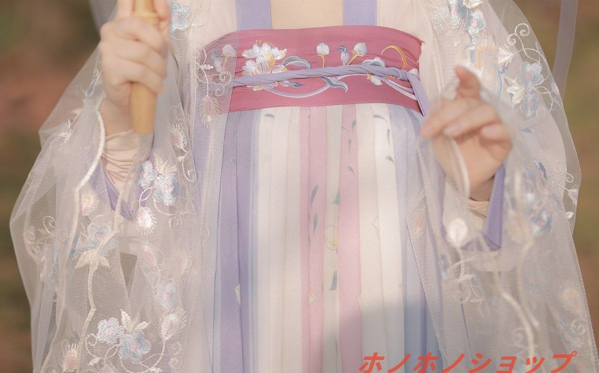 明制漢服 刺繍入り