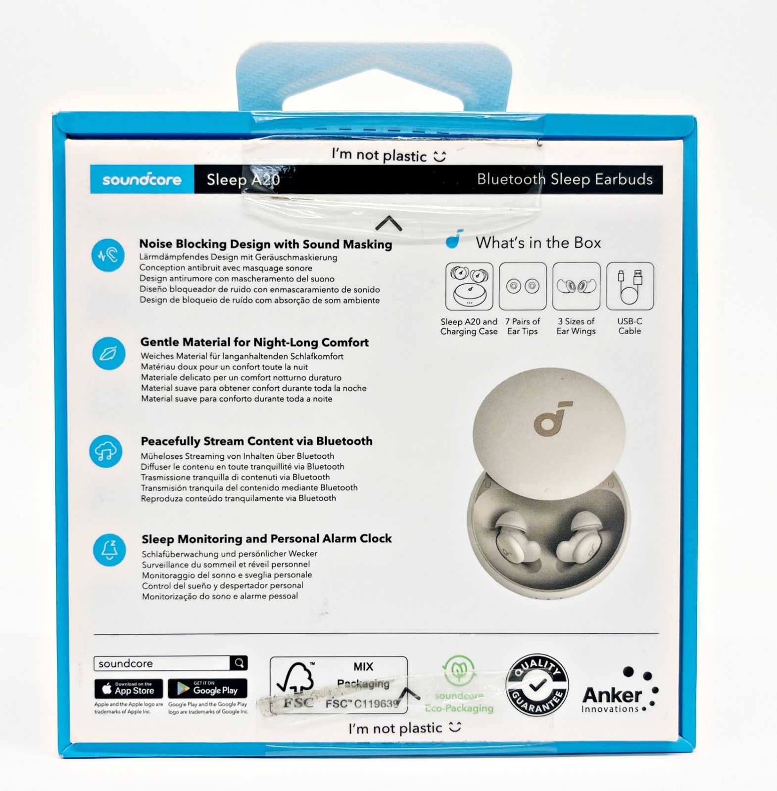 Anker Soundcore Sleep A20 A6611Z21 サンドベージュ 完全ワイヤレス