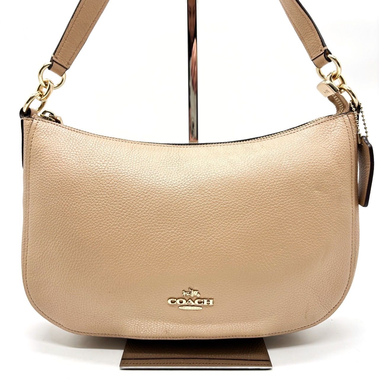 良品】 COACH コーチ 2way ショルダーバッグ トートバッグ チェルシー 