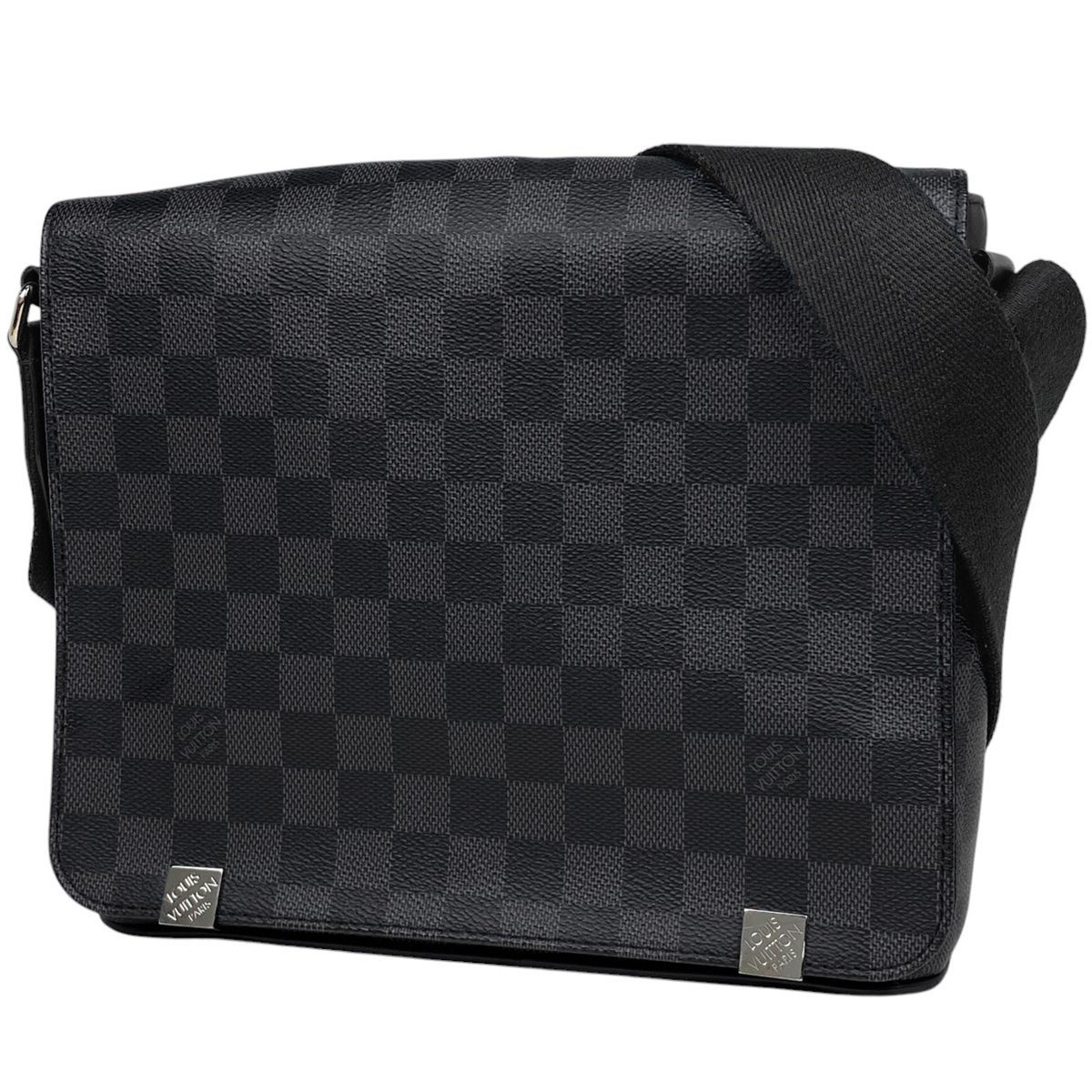 ルイヴィトン モノグラムマカサー ディストリクトPM ショルダーバッグ