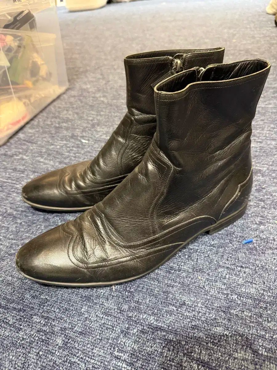 正規品 グッチ アンクル ブーツ 275-280