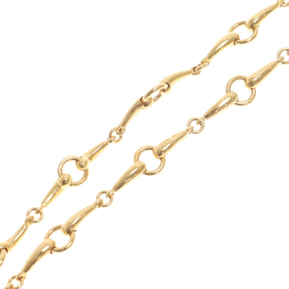 GUCCI (グッチ) インターロッキング GG ロゴ チェーンベルト ゴールド